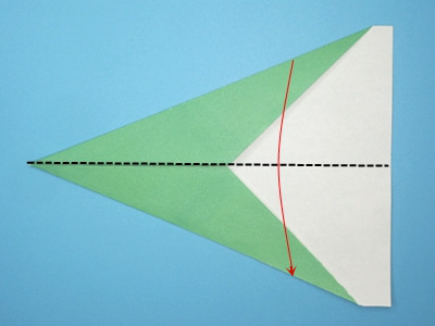 ballistic-dart-paper-airplane-Step 4