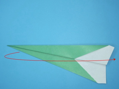 ballistic-dart-paper-airplane-Step 6
