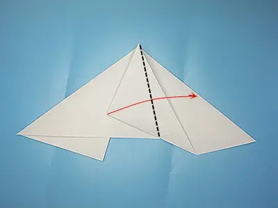 bat-paper-airplane-Step 7