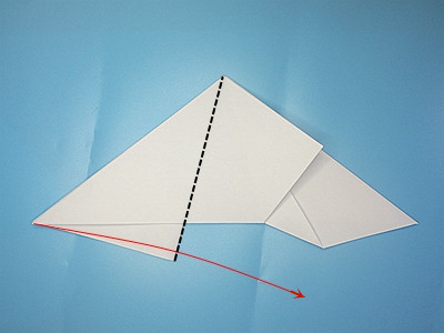 bat-paper-airplane-Step 8