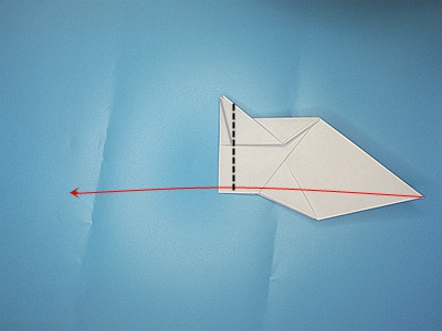 bat-paper-airplane-Step 14