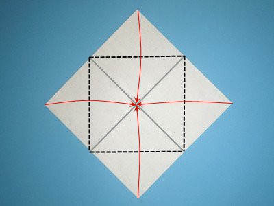 easy-origami-box-Step 2