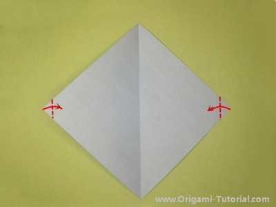 easy-origami-cat-Step 2