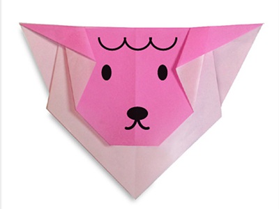 easy-origami-goat-face