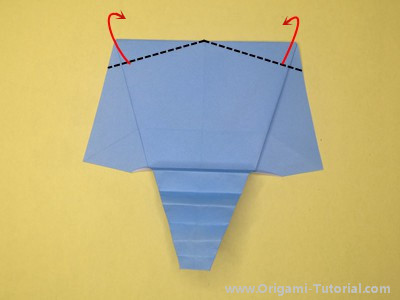 easy-origami-paper-elephant-Step 9