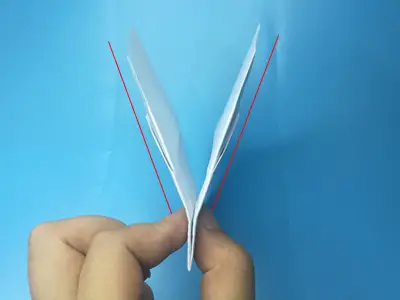 flapping-paper-airplane-Step 17