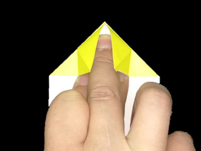 long-origami-heart-bookmark-Step 7-3