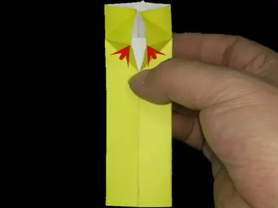long-origami-heart-bookmark-Step 15