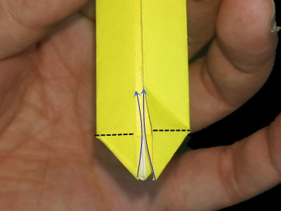 long-origami-heart-bookmark-Step 18