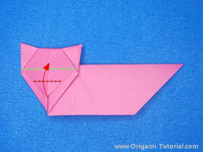 origami-cat-Step 21