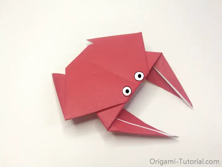 Origami crab 
