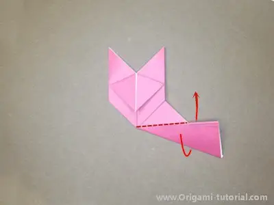 origami-fox-Step 11