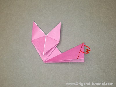 origami-fox-Step 16