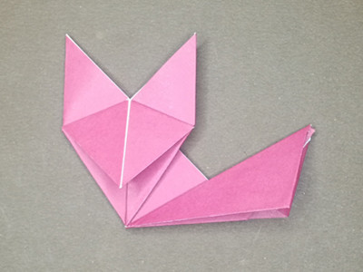 origami-fox-Step 17