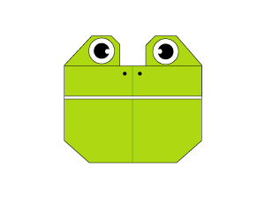 origami-frog-face