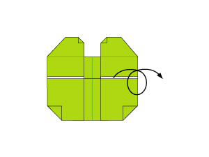 origami-frog-face-Step 11