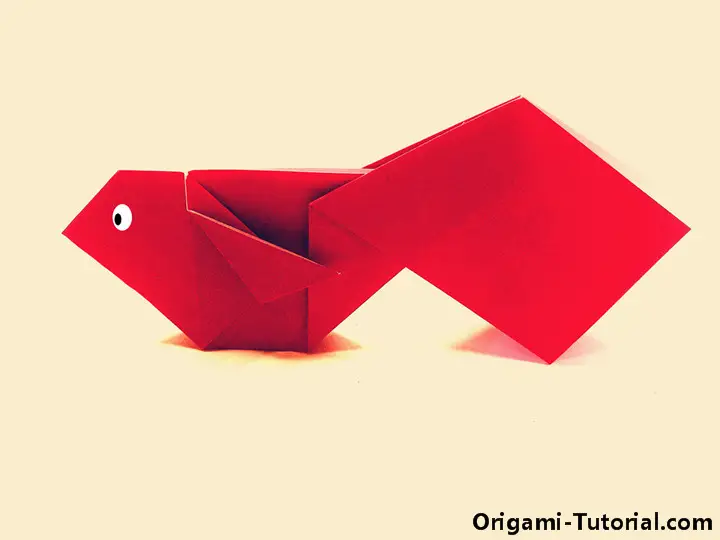 easy origami cat 
