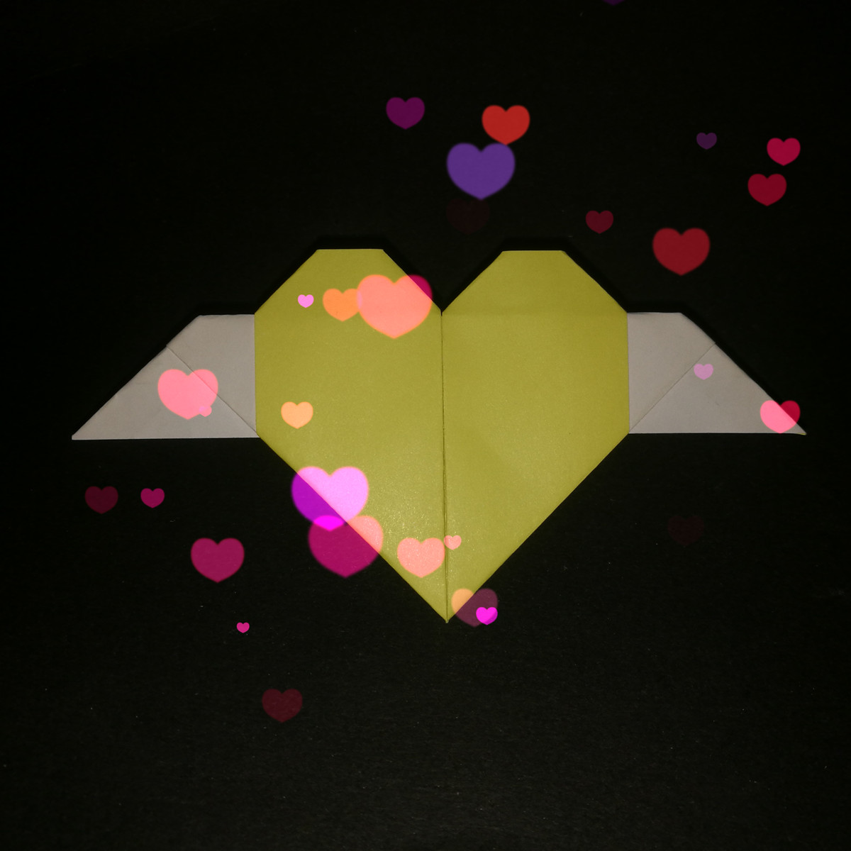 Origami Heart With Wings Instructions