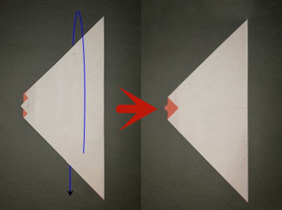 origami-hen-Step 8