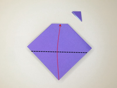 origami-monkey-climbing-Step 6