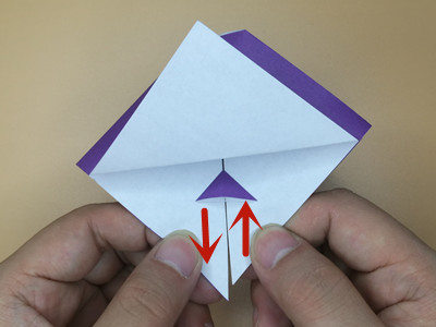 origami-monkey-climbing-Step 7-2