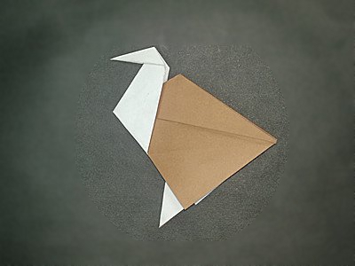 origami-ostrich