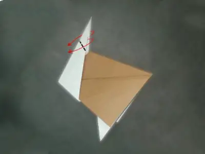 origami-ostrich-Step 9