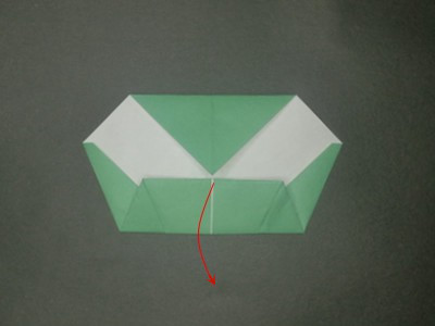 origami-peacock-Step 10