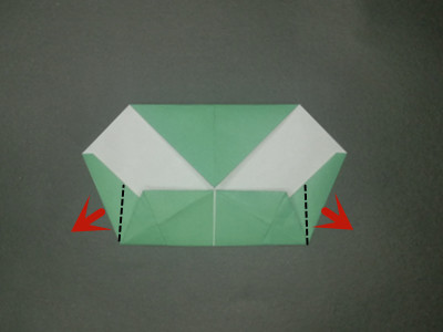 origami-peacock-Step 13