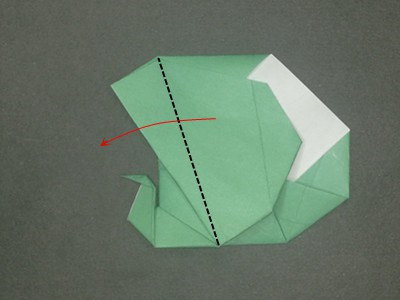 origami-peacock-Step 23