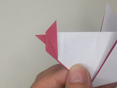 origami-rooster-Step 13-3