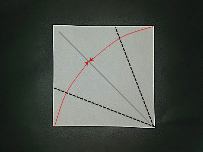 origami-scarlet-ibis-Step 2