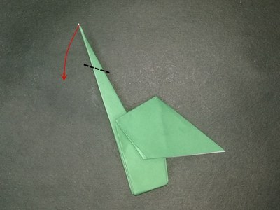 origami-scarlet-ibis-Step 9