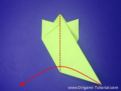 origami-sitting-cat-Step 11