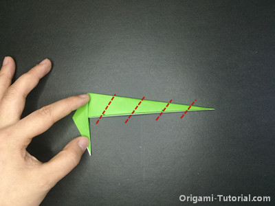 origami lucky star bracelet06-2