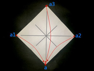 origami-square-base-Step 3