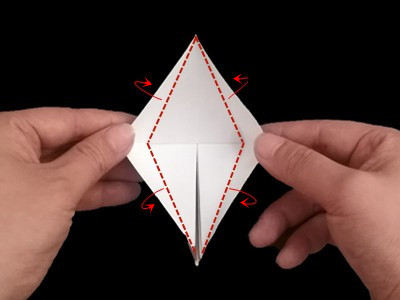 origami-vulture-Step 2-2