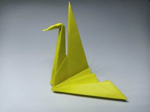 yellow-origami-crane