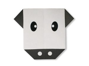 easy-origami-cow-face